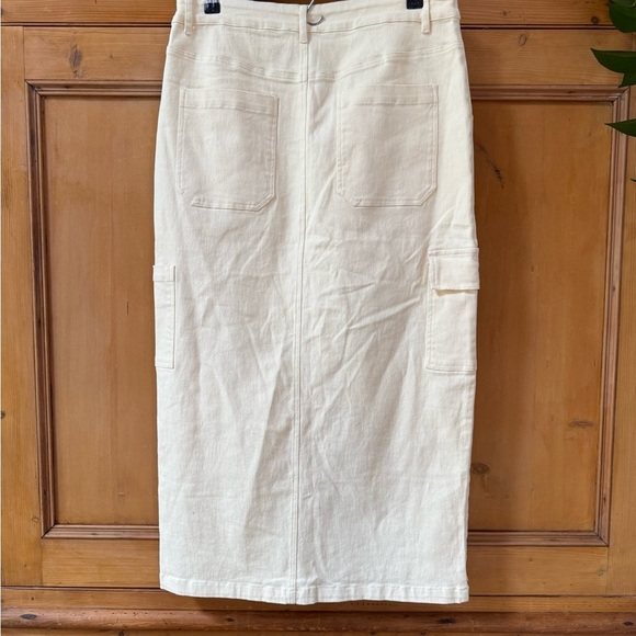 bohme Khloe Cargo Denim long Skirt - Picture 5 of 11